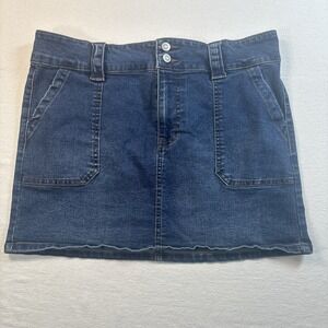 Re Generation by Celebrity Pink Women's Denim Mini Skirt Blue Size 13/31
